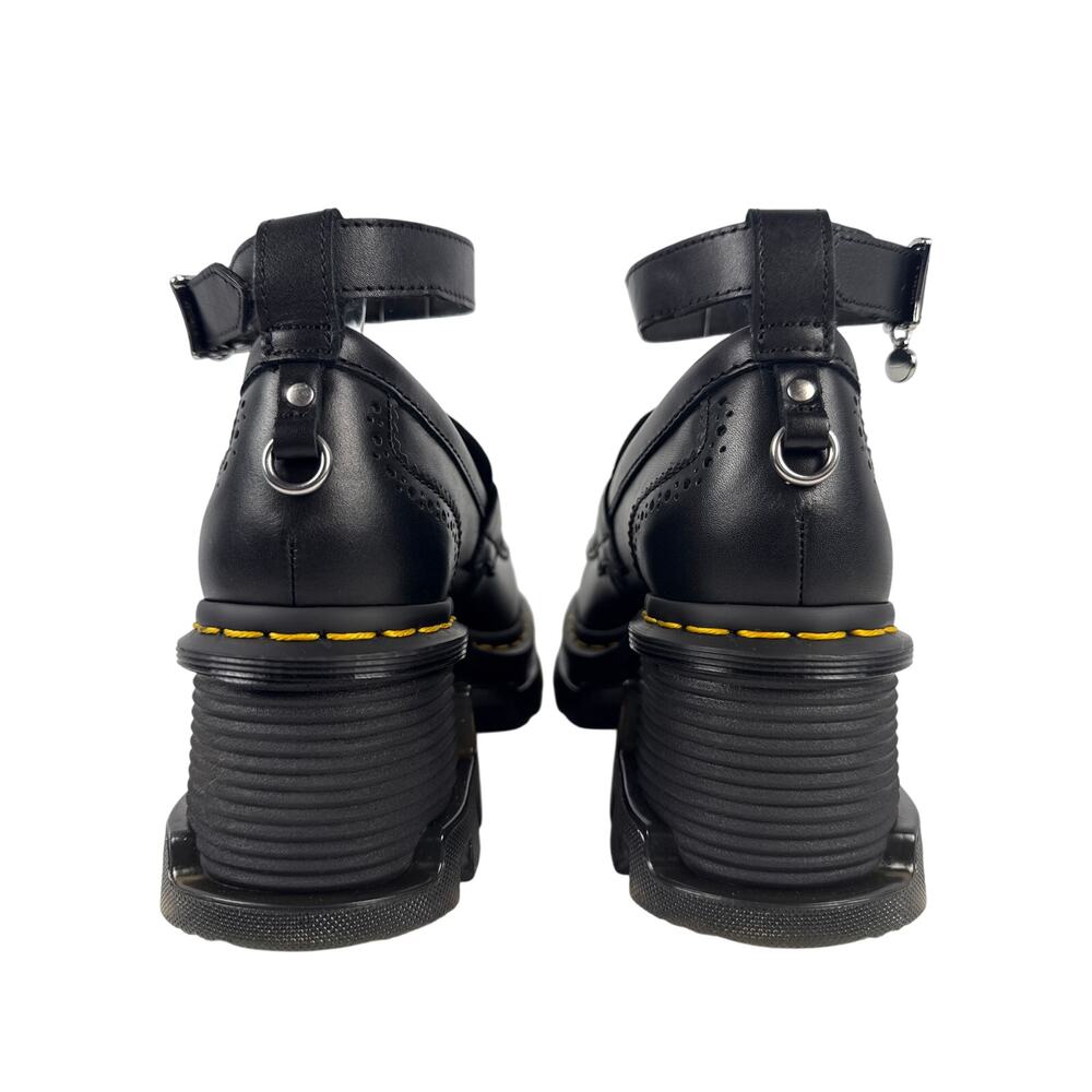 Dr. Martens Wednesday Adams Corran‎ Loafers Womens 7 Black Leather EU38 - Picture 5 of 9